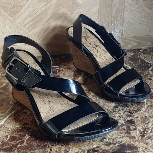 Montego bay club heel shoes wedges size 6.5 - Picture 1 of 10